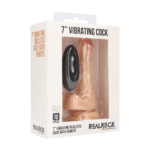 RealRock realistyczne wibrujące dildo z moszną