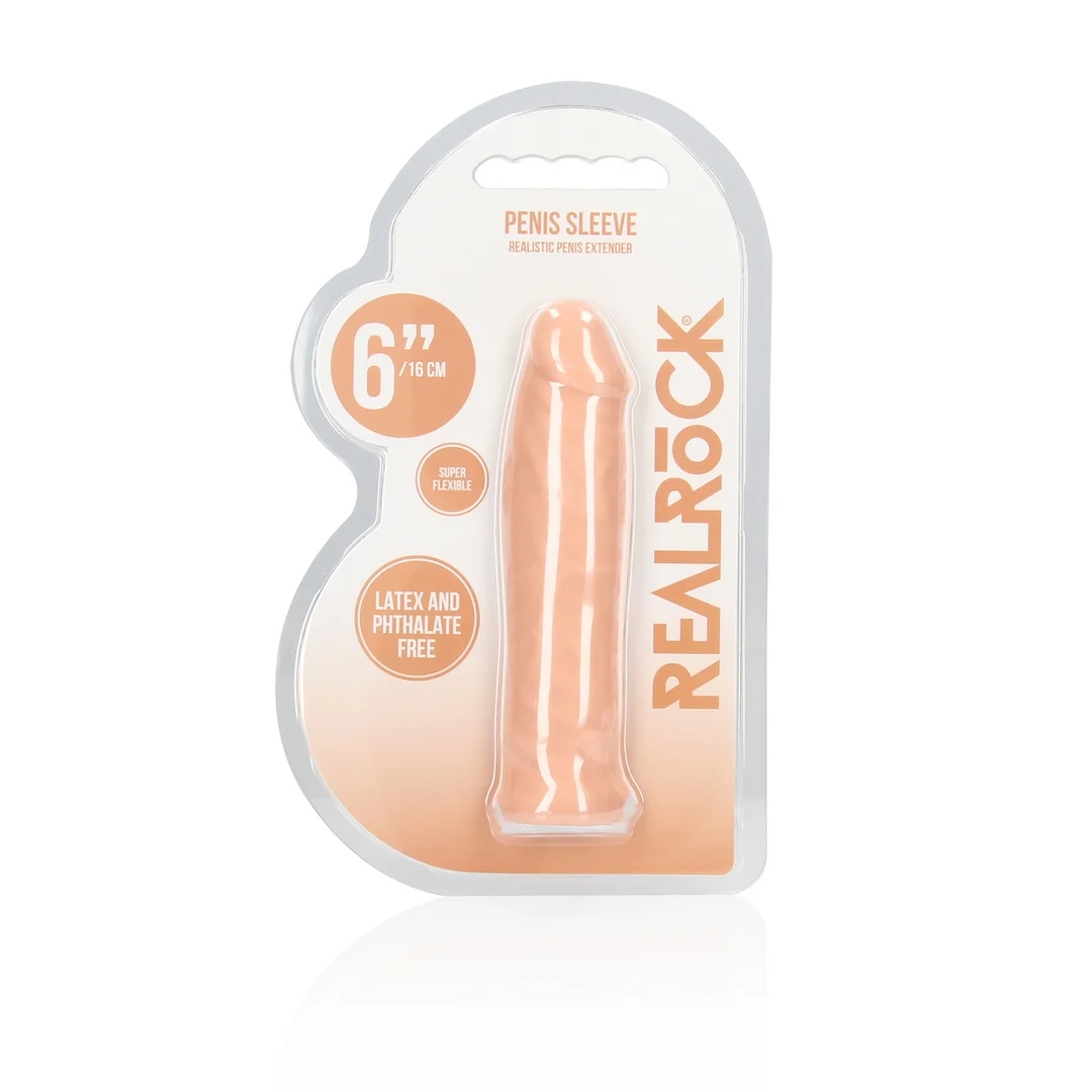 REA105FLE_1 Nakładka na penisa RealRock z TPE - obrazek 1