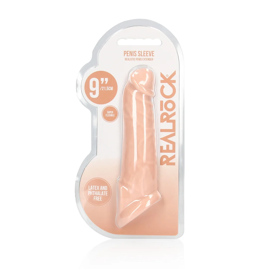 Osłonka na penisa RealRock 9 / 23 cm - obrazek 7