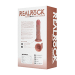 Realistyczny wibrator z przyssawką, RealRock Flesh RealRock by Shots - obrazek 11