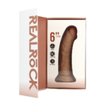 Realistyczny wibrator z przyssawką, RealRock Flesh RealRock by Shots - obrazek 12