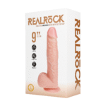 Wibrujące dildo RealRock z przyssawką