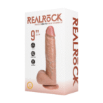 Wibrujące dildo RealRock z przyssawką - obrazek 7