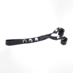 Stretcher na mosznę Red Leather z obciążnikami 2 x 50 g, czarny