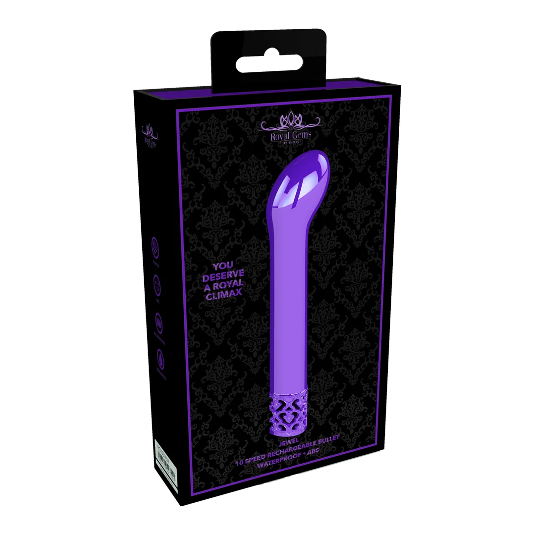 Wibrator do punktu G Royal Gems Jewel - obrazek 1