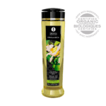 Erotický olejek do masażu – naturalny, jadalny olejek do masażu – zielona herbata – Shunga – 8 fl oz / 240 ml - obrazek 2