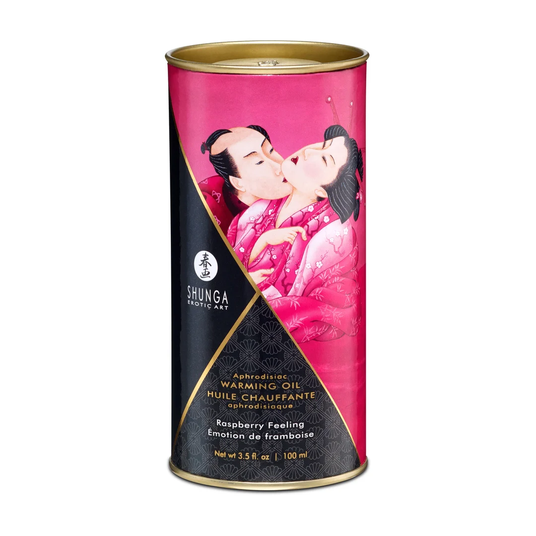 Rozgrzewający olejek Aphrodisia Olie Raspberry Feeling, 100 ml - obrazek 1