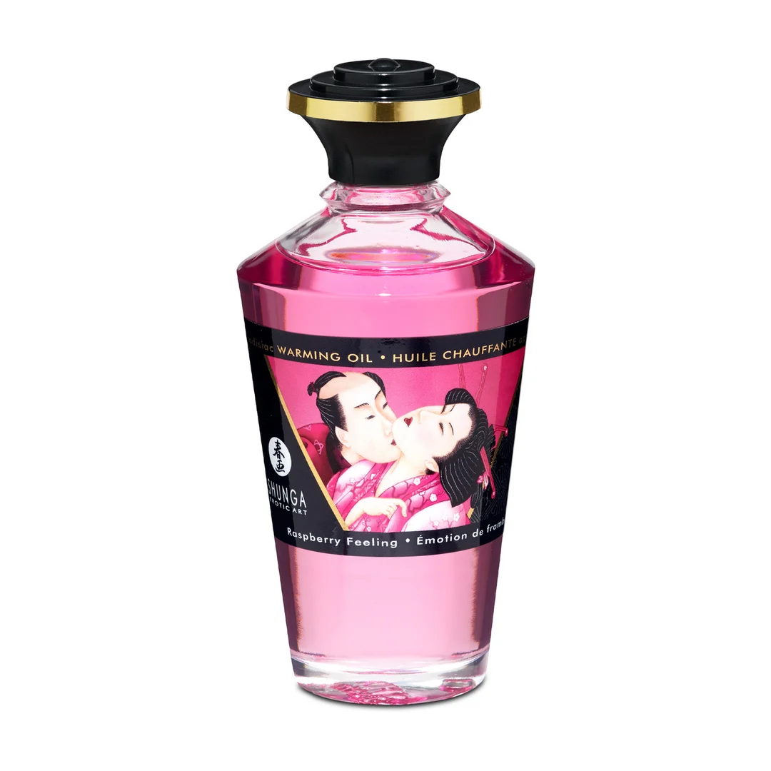 Rozgrzewający olejek Aphrodisia Olie Raspberry Feeling, 100 ml - obrazek 2