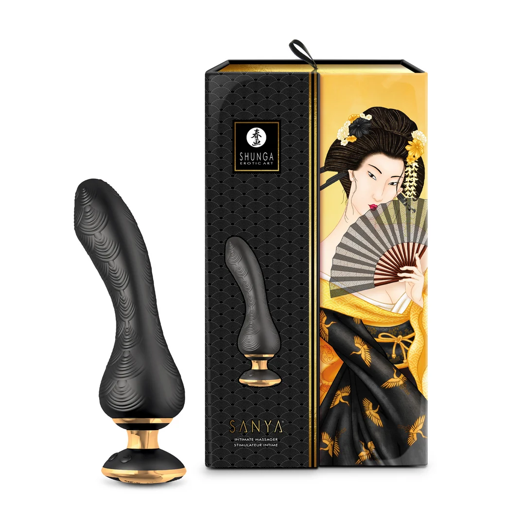 Wibrator • ergonomiczna konstrukcja • SANYA fioletowy Shunga - obrazek 15
