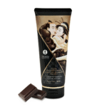 Jadalny krem do masażu z efektem pocałunków – uzależniająca czekolada – Shunga – 7 floz / 200 ml - obrazek 2