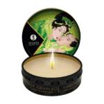 Świeca do masażu – mini świeca do masażu i tworzenia nastroju – Egzotyczna zielona herbata – Shunga – 30 ml