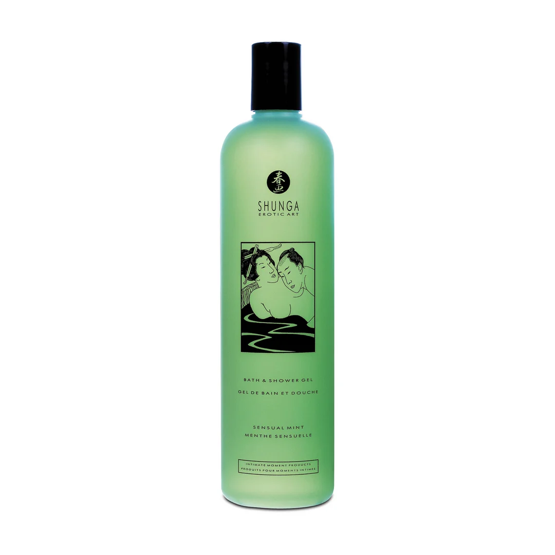 Żel do kąpieli i pod prysznic Shunga Sensual Mint 370 ml - obrazek 1