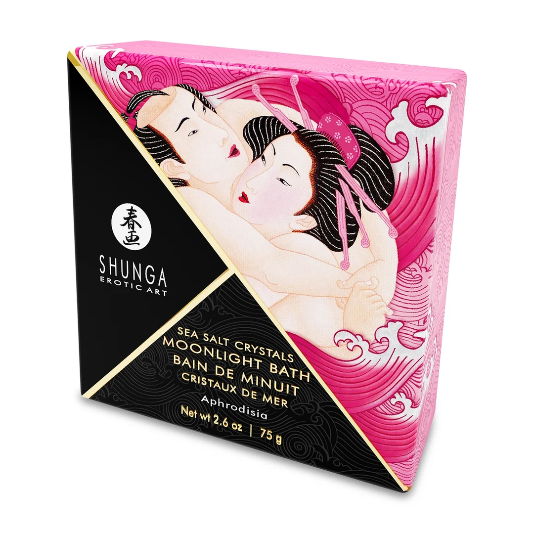 S-6600_1 Sól do kąpieli – Mini Oriental Crystals, pieniące się kryształki soli z Morza Martwego – Aphrodisia – Shunga – 75 gr / 2,65 oz - obrazek 1
