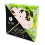 Sól do kąpieli Oriental – Perfumowane, pieniące się kryształki soli z Morza Martwego, barwiące wodę – Kwiat lotosu – Shunga – 75 gr