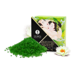 Sól do kąpieli Oriental – Perfumowane, pieniące się kryształki soli z Morza Martwego, barwiące wodę – Kwiat lotosu – Shunga – 75 gr - obrazek 3