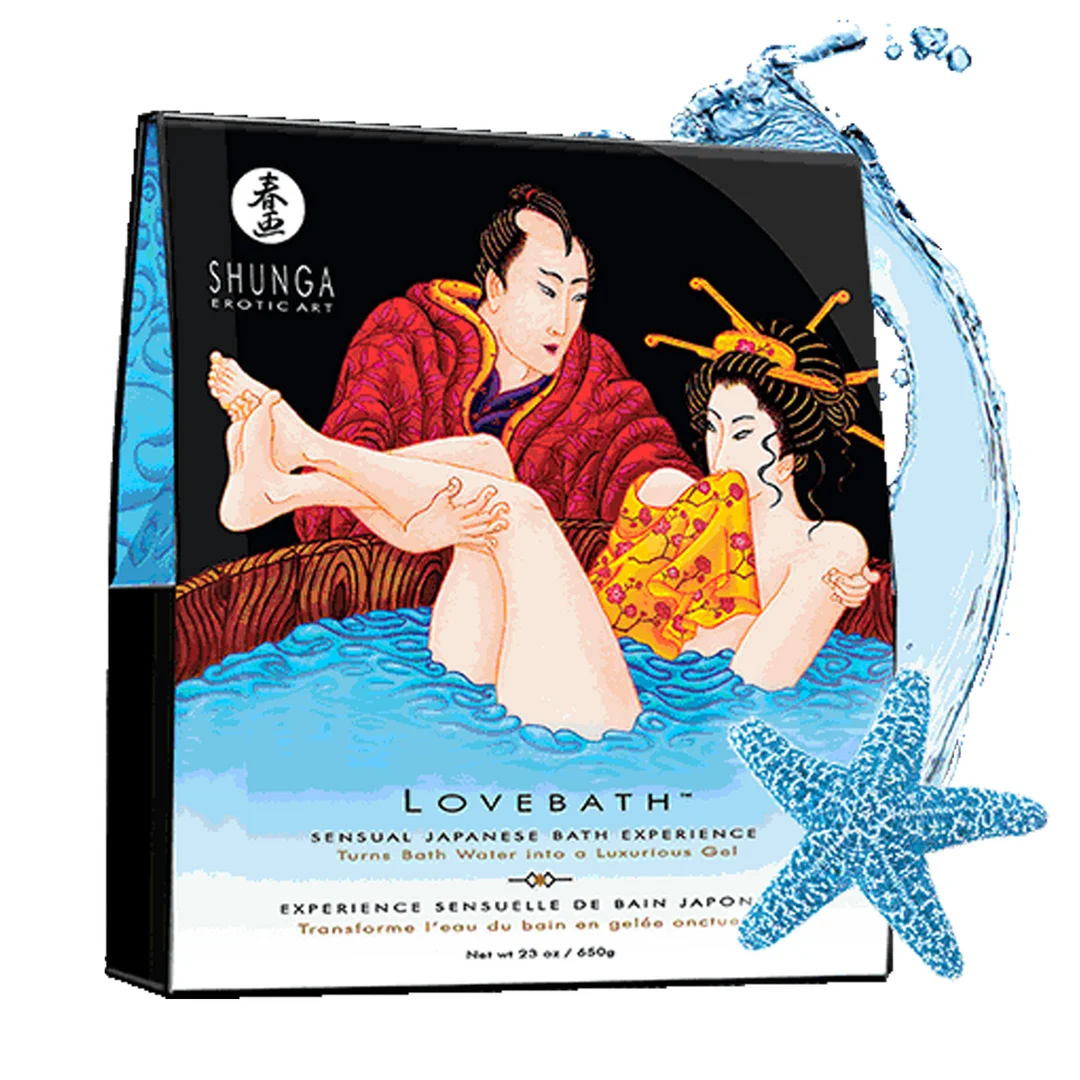 Lovebath – żelowe perełki do kąpieli Ocean Temptations – odpowiednie dla osób o różnych preferencjach – Shunga – 20 oz / 575 gr - obrazek 2