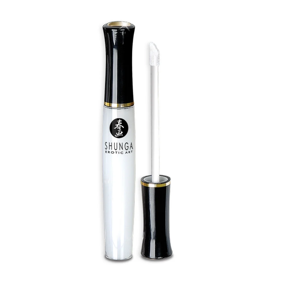 Shunga Divine Oral Lipgloss truskawka i musujące wino - obrazek 3