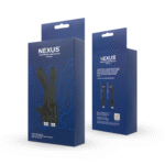 Irygator analny Shower Douche Duo Kit dla początkujących z 2 silikonowymi końcówkami, czarny | Nexus - obrazek 2