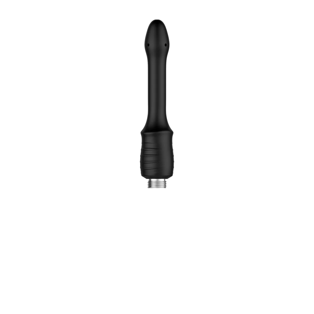Irygator analny Shower Douche Duo Kit dla początkujących z 2 silikonowymi końcówkami, czarny | Nexus - obrazek 3