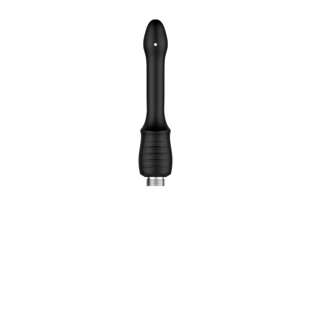 Irygator analny Shower Douche Duo Kit dla początkujących z 2 silikonowymi końcówkami, czarny | Nexus - obrazek 4