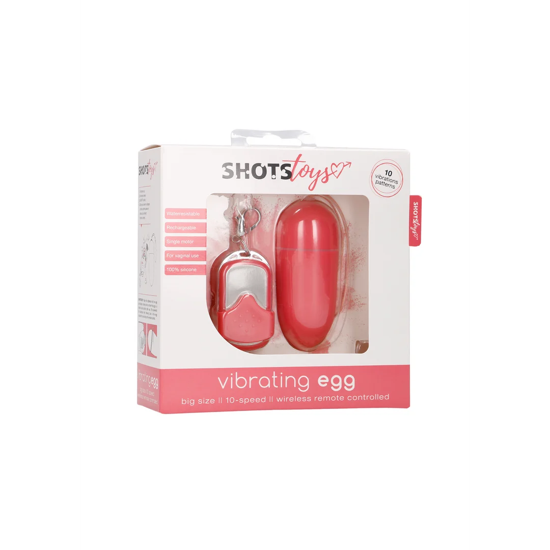 Jajeczko wibrujące Shots Toys z pilotem - obrazek 7