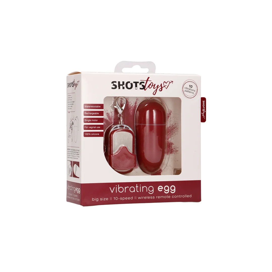 Jajeczko wibrujące Shots Toys z pilotem - obrazek 25