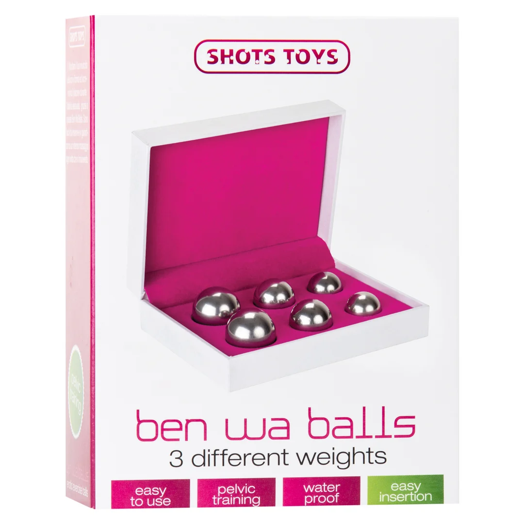 SHT151_1 Zestaw kulek Ben Wa Shots Toys - obrazek 1