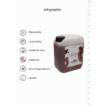 Lubrykant smakowy | Na bazie wody, odpowiedni do stosowania z prezerwatywami lateksowymi | Czekolada | 1,3 gal / 5 l - obrazek 3