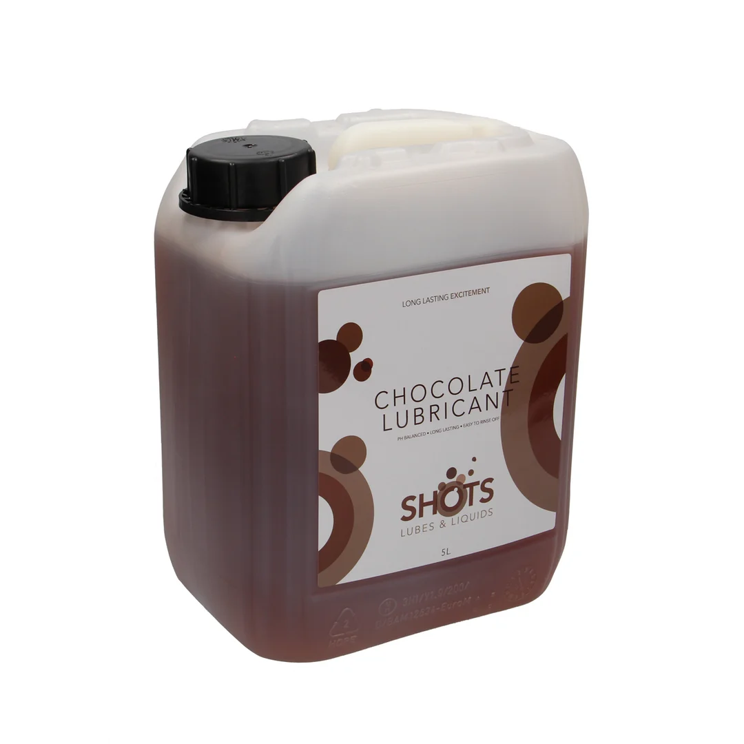 Lubrykant smakowy | Na bazie wody, odpowiedni do stosowania z prezerwatywami lateksowymi | Czekolada | 1,3 gal / 5 l - obrazek 5