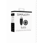 Simplicity by Shots Luca jajko wibrujące z pilotem