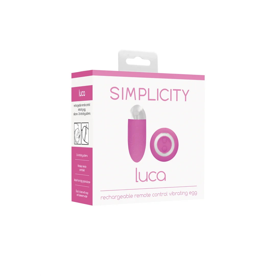 Simplicity by Shots Luca jajko wibrujące z pilotem - obrazek 4