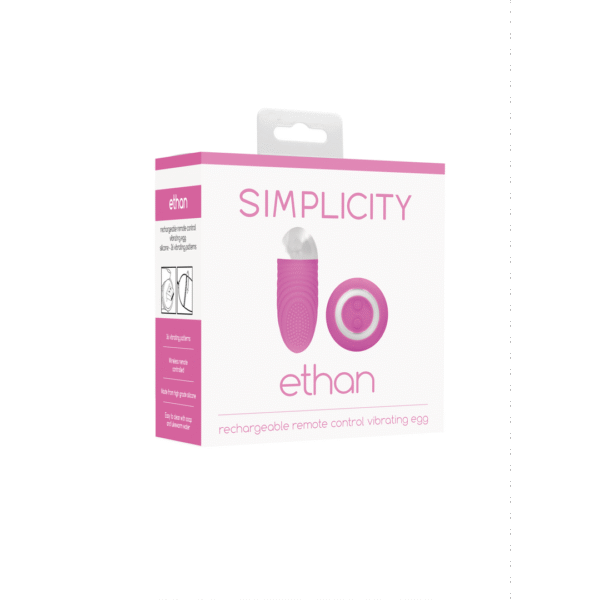 Bezprzewodowe wibrujące jajko Simplicity Ethan