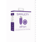 Bezprzewodowe wibrujące jajko Simplicity Ethan - obrazek 4