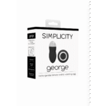 Simplicity George bezprzewodowe wibrujące jajko