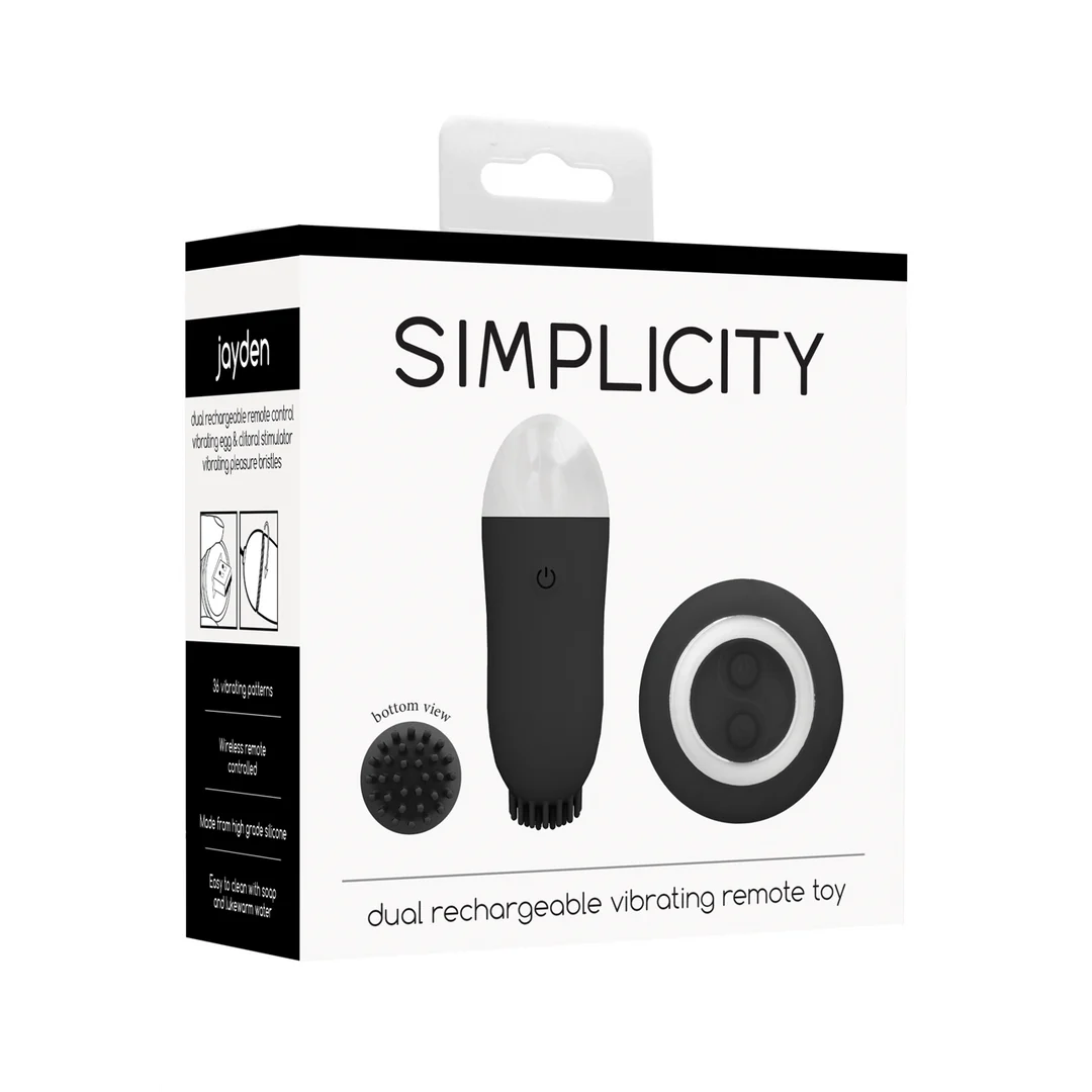 Jajko wibrujące z pilotem · Simplicity by Shots - obrazek 1