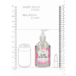 Lubrykant na bazie wody, przebadany dermatologicznie i odpowiedni do prezerwatyw lateksowych, bezzapachowy i neutralny w smaku, 500 ml, S-Line by Shots - obrazek 3
