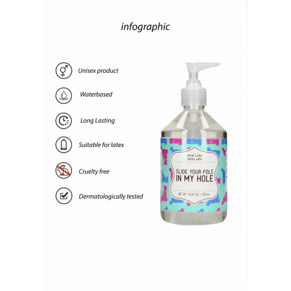 Lubrykant S Line na bazie wody 500 ml