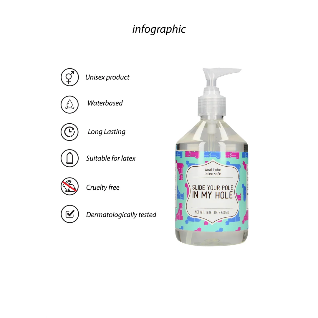 Lubrykant S Line na bazie wody 500 ml - obrazek 1