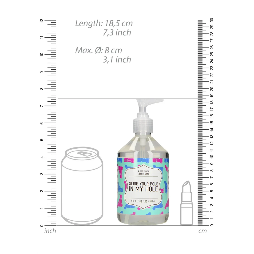 Lubrykant S Line na bazie wody 500 ml - obrazek 3