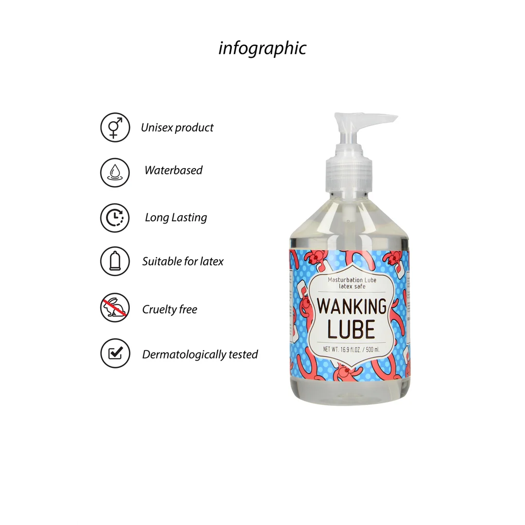 SLI189_1_1 Lubrykant S Line Wanking Lube 500 ml - obrazek 1