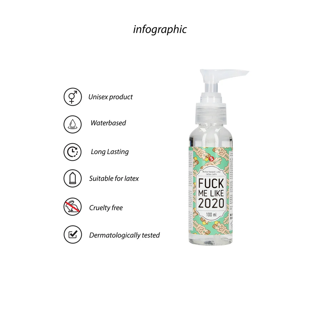 Lubrykant na bazie wody – odpowiedni do prezerwatyw lateksowych – bezzapachowy i bez smaku – 100 ml – S-Line by Shots - obrazek 1
