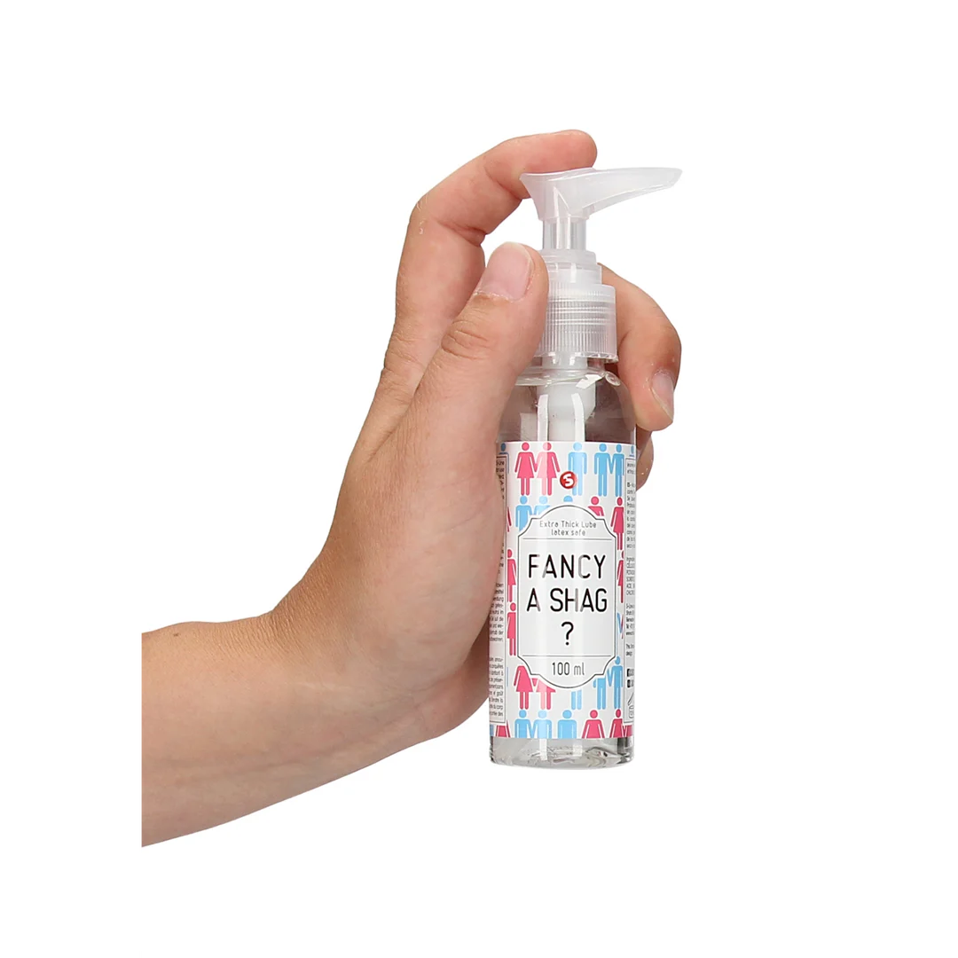 Lubrykant na bazie wody, wyjątkowo gęsty (Fancy A Shag?), bezzapachowy i bez smaku, 100 ml, S-Line by Shots - obrazek 4
