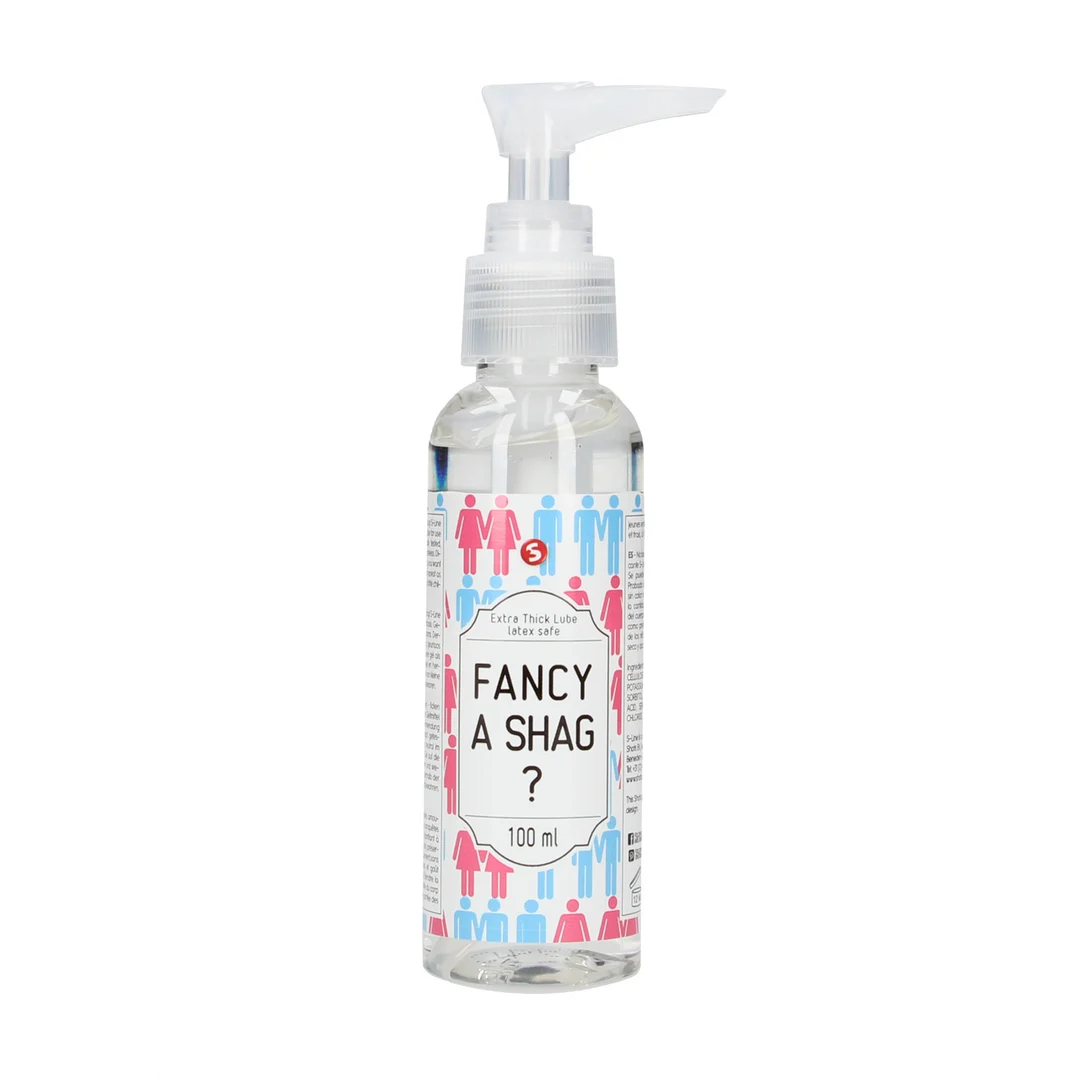 Lubrykant na bazie wody, wyjątkowo gęsty (Fancy A Shag?), bezzapachowy i bez smaku, 100 ml, S-Line by Shots - obrazek 5