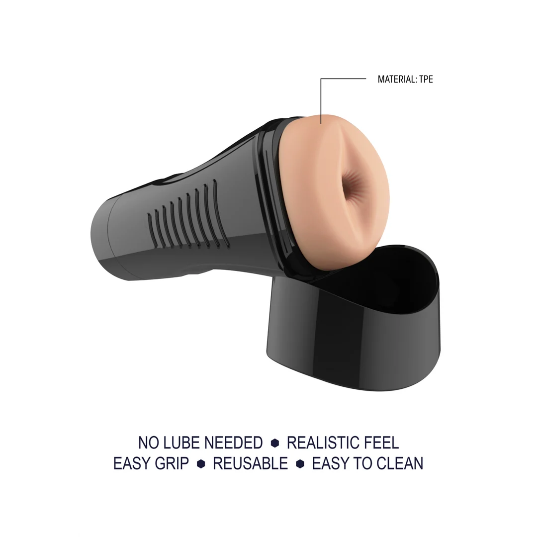 Masturbator analny SLT by Shots Easy Grip XL - obrazek 6