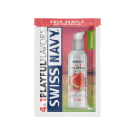 Lubrykant smakowy – 4 in 1 Playful Flavors o smaku arbuza – Arbuz – 5 ml – Swiss Navy - obrazek 2