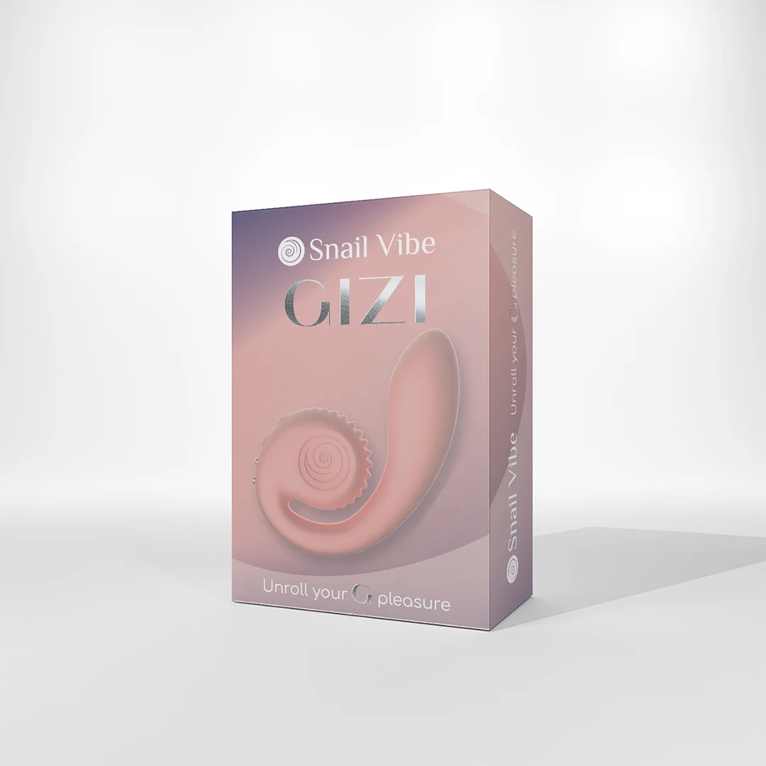 Fioletowy wibrator Snail Vibe Gizi Dual do punktu G - obrazek 7