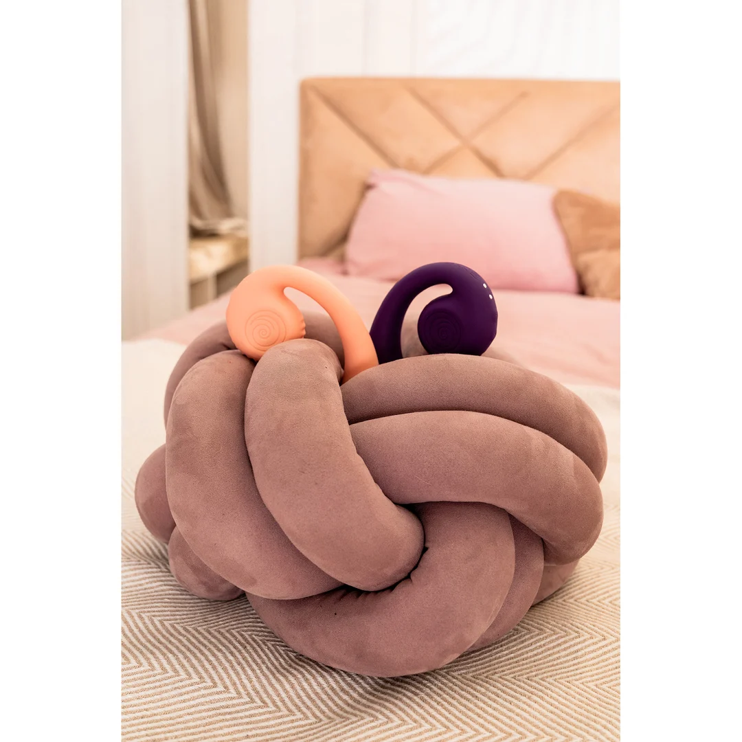 Fioletowy wibrator Snail Vibe Gizi Dual do punktu G - obrazek 12