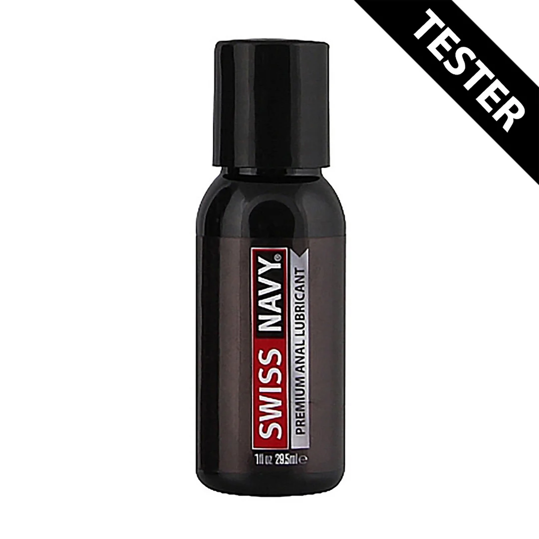 Lubrykant analny, premium silikon z goździkowcem, tester, bezzapachowy i bez smaku, 29,5 ml, Swiss Navy - obrazek 9
