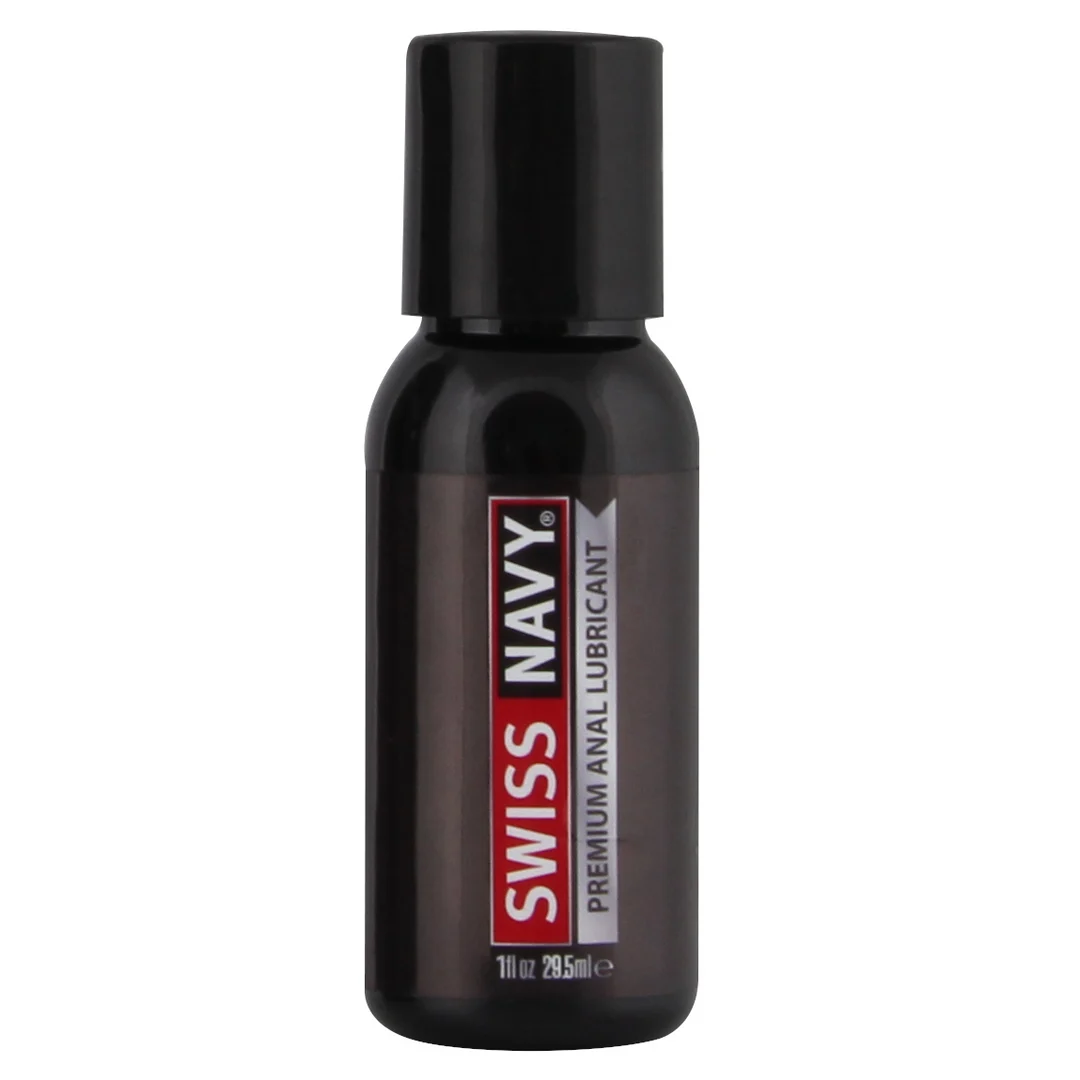 SNAL1_1_2 Lubrykant analny, premium silikon z goździkowcem, tester, bezzapachowy i bez smaku, 29,5 ml, Swiss Navy - obrazek 1