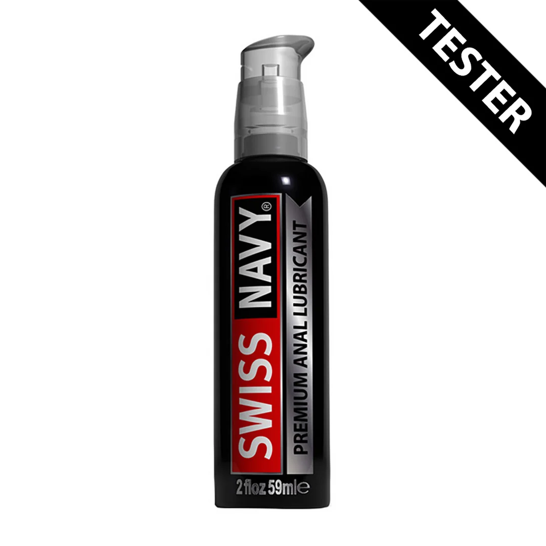 Lubrykant analny, premium żel silikonowy dla par, bezzapachowy i bez smaku, 59 ml, Swiss Navy - obrazek 1